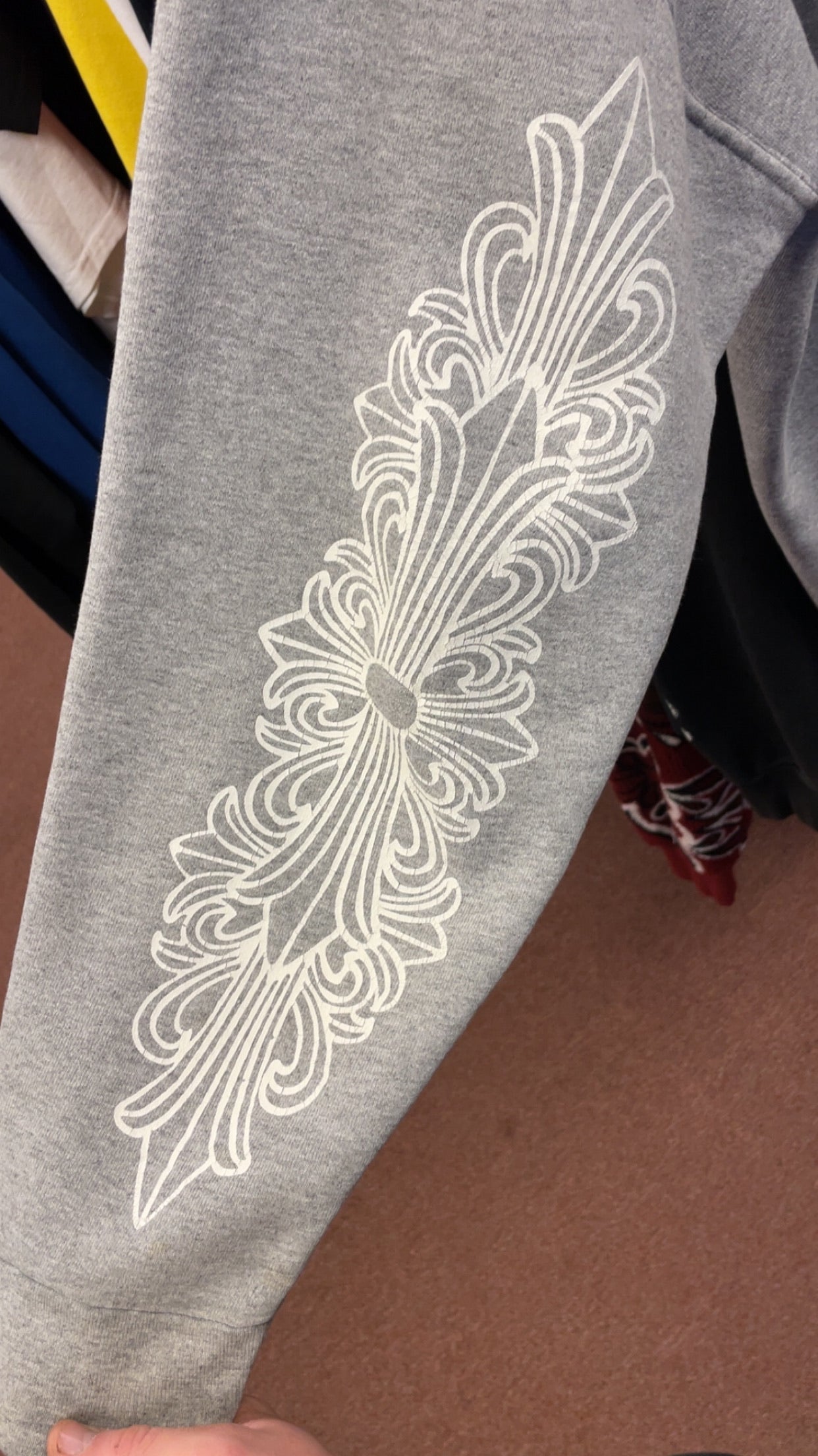 Vintage Chrome Hearts "Fuck You" Hoodie