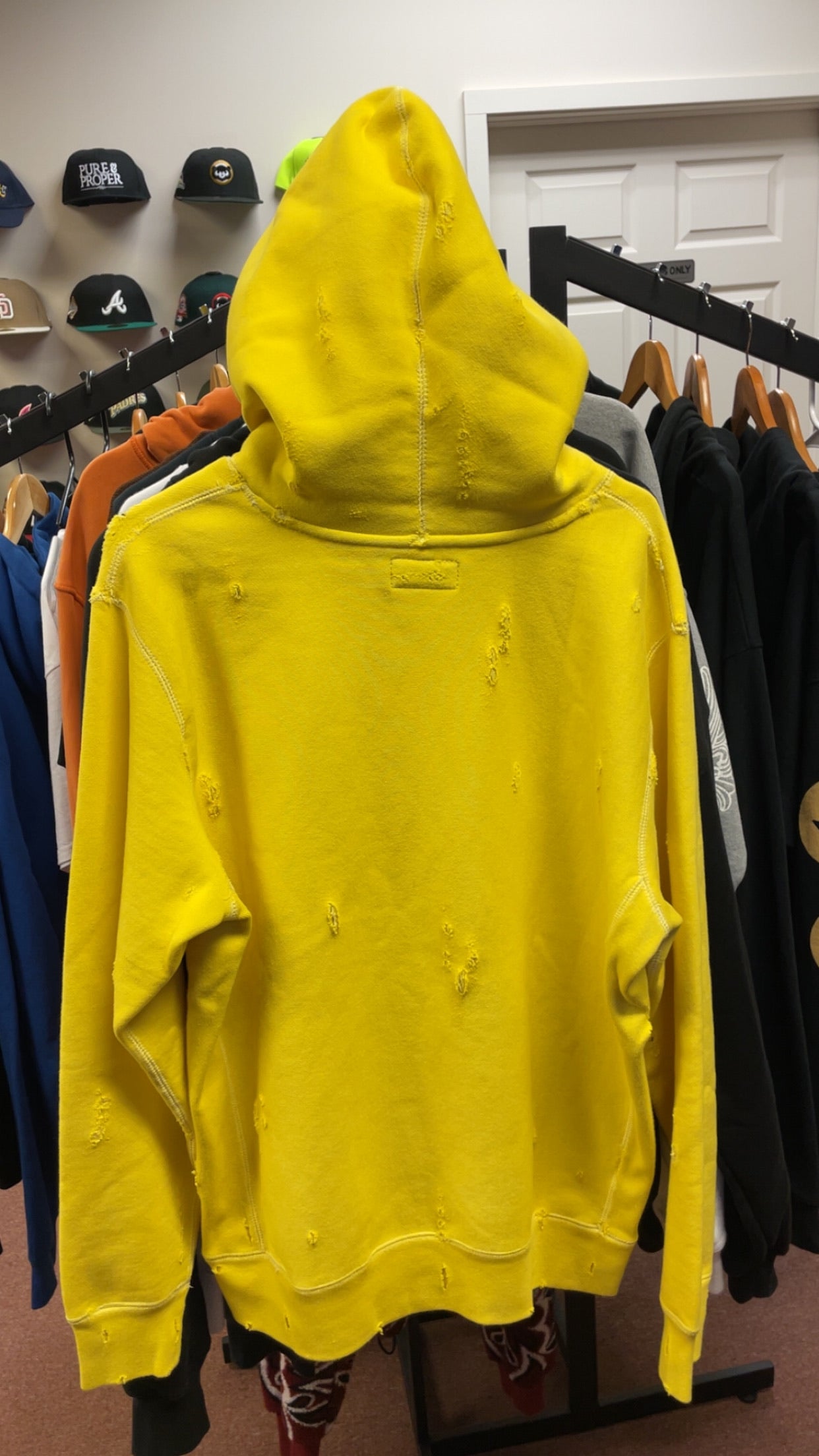 1 of 1 L’AEDLAER Paris Distressed Hoodie by Adkillaink