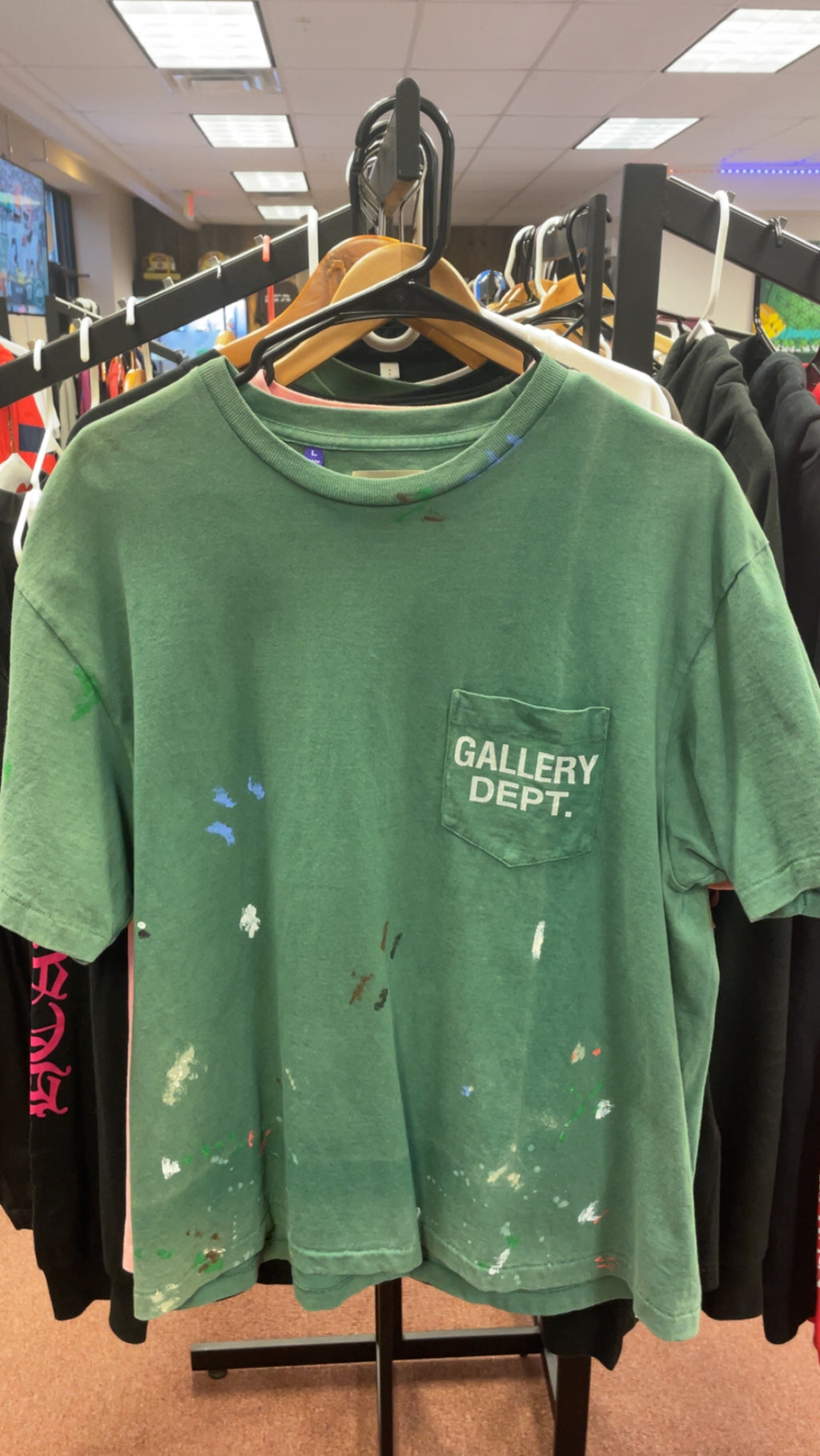 Gallery Dept. Paint Splatter Tee's