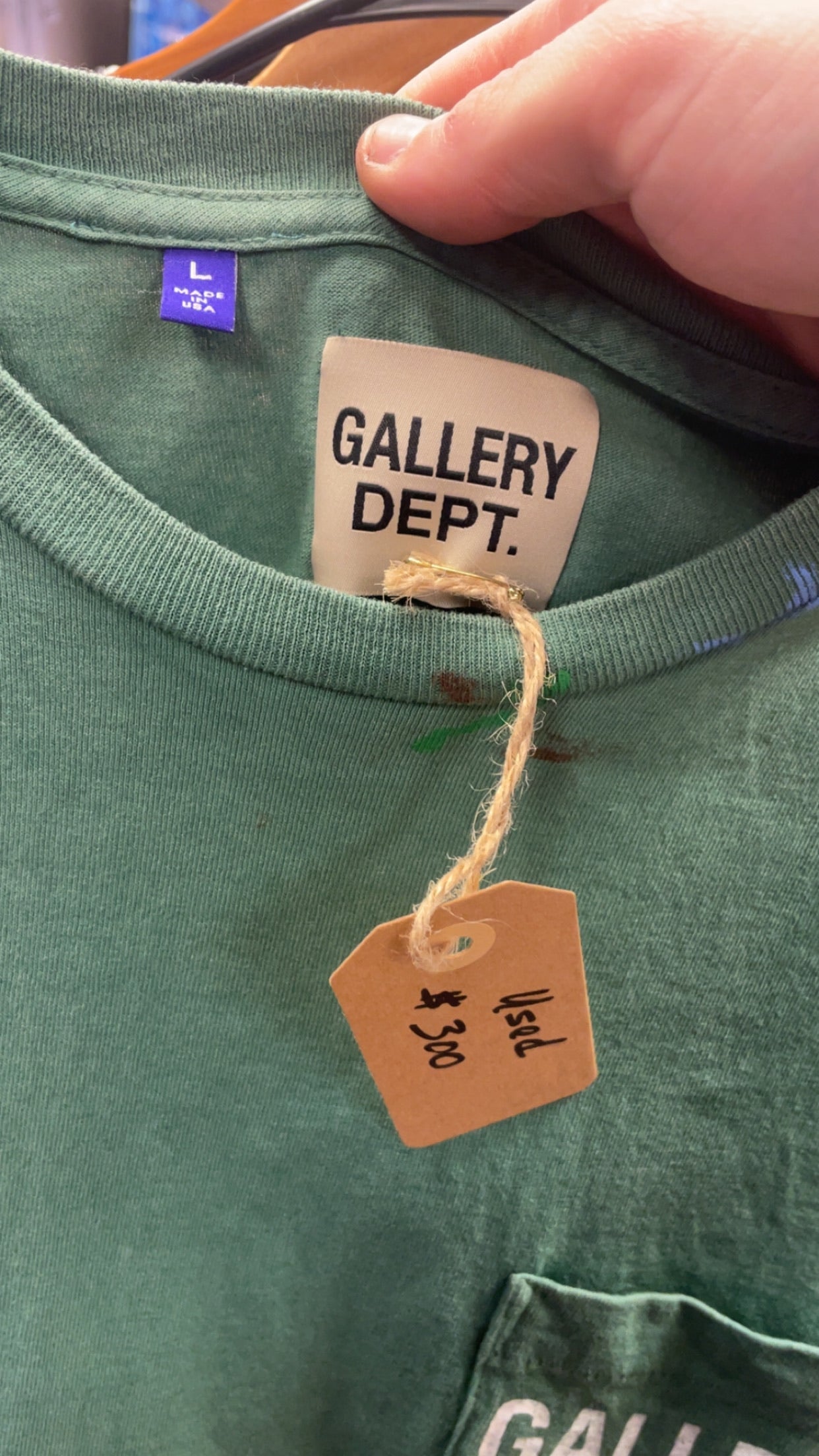 Gallery Dept. Paint Splatter Tee's