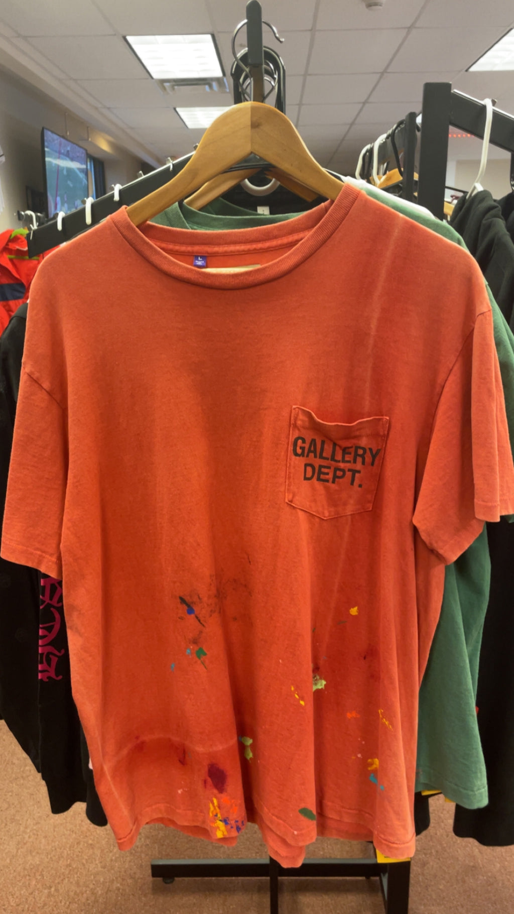 Gallery Dept. Paint Splatter Tee's