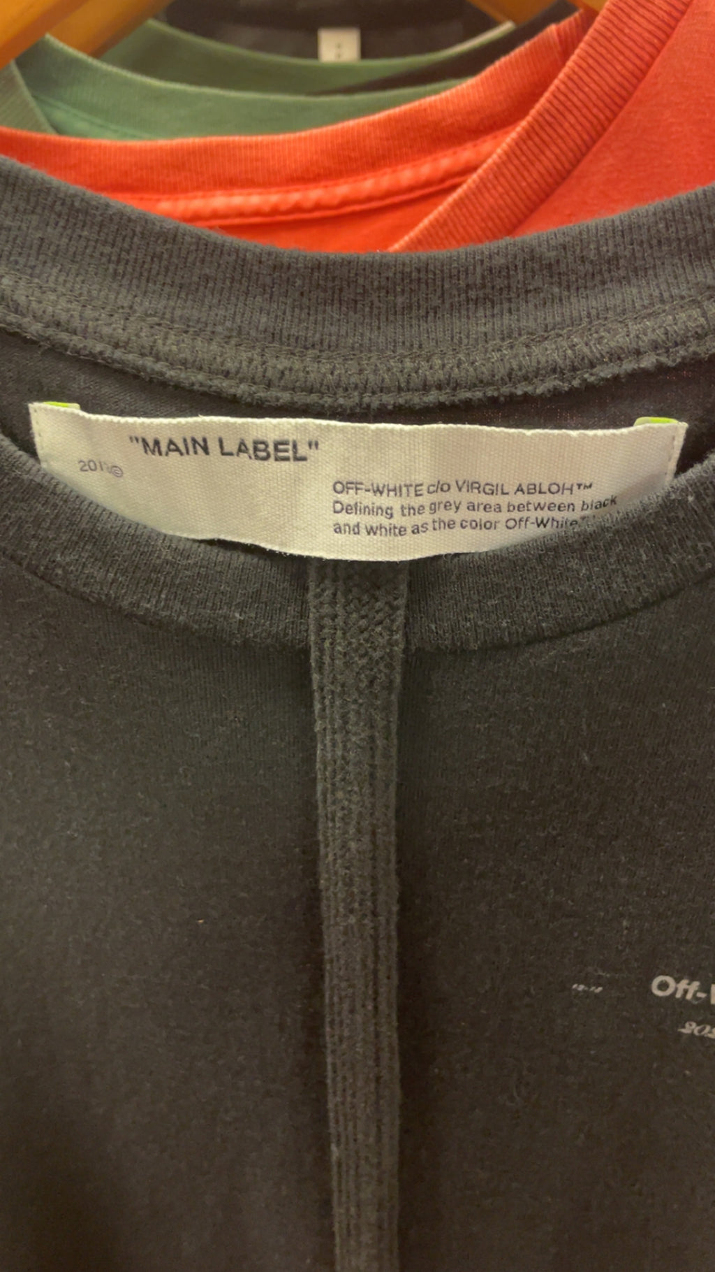 Off-White Black Graphic Tee