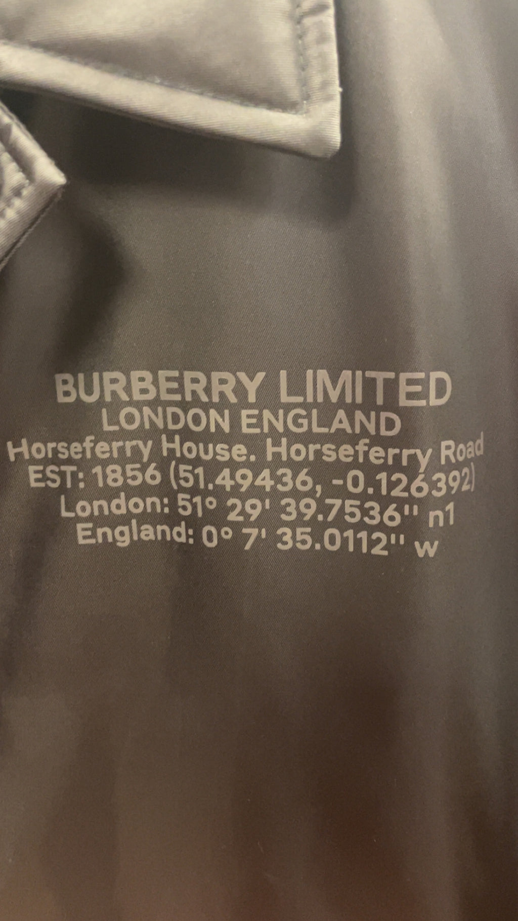 Burberry Horseferry Print Coach Jacket