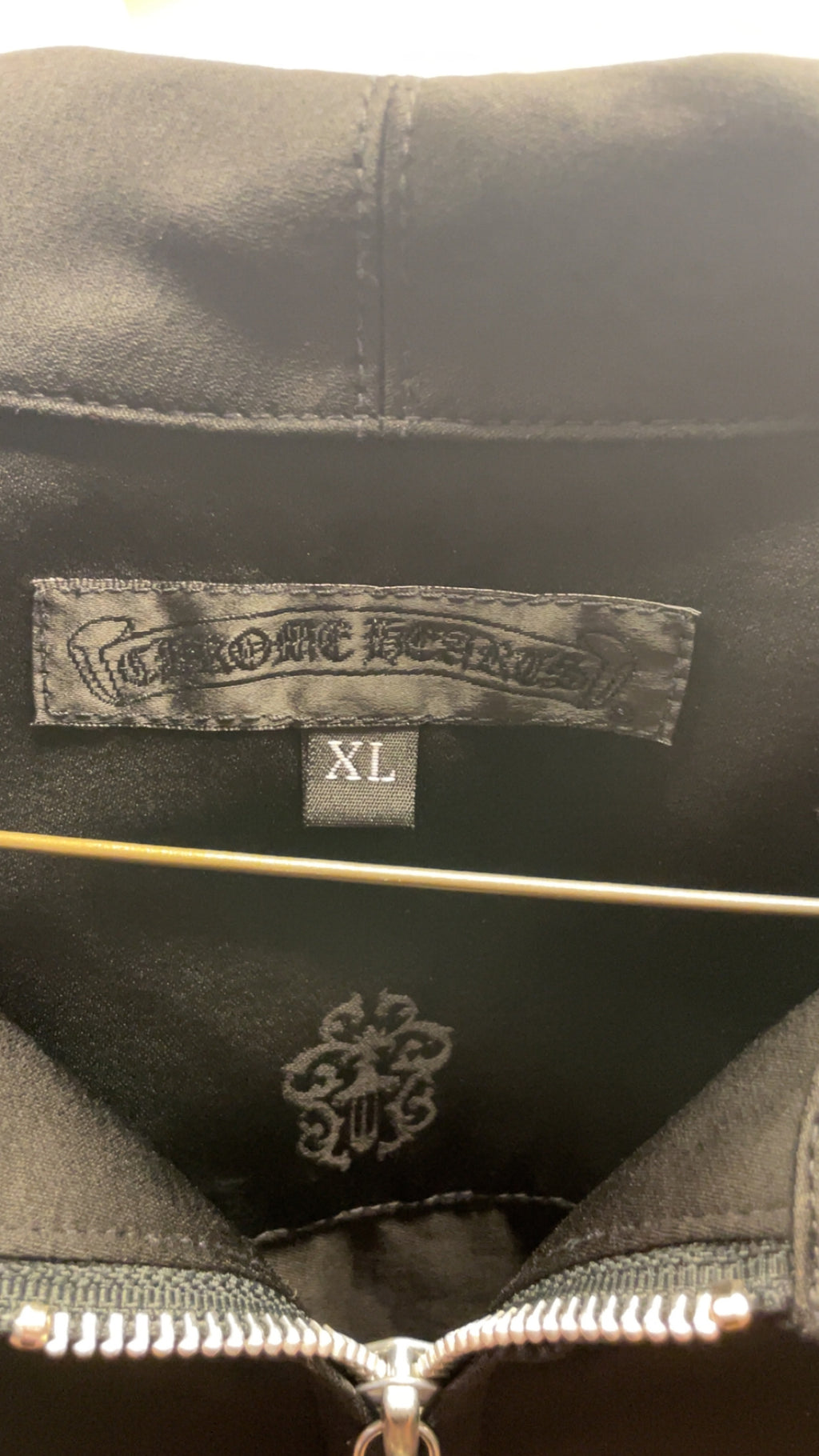 Chrome Hearts Satin Black Jacket