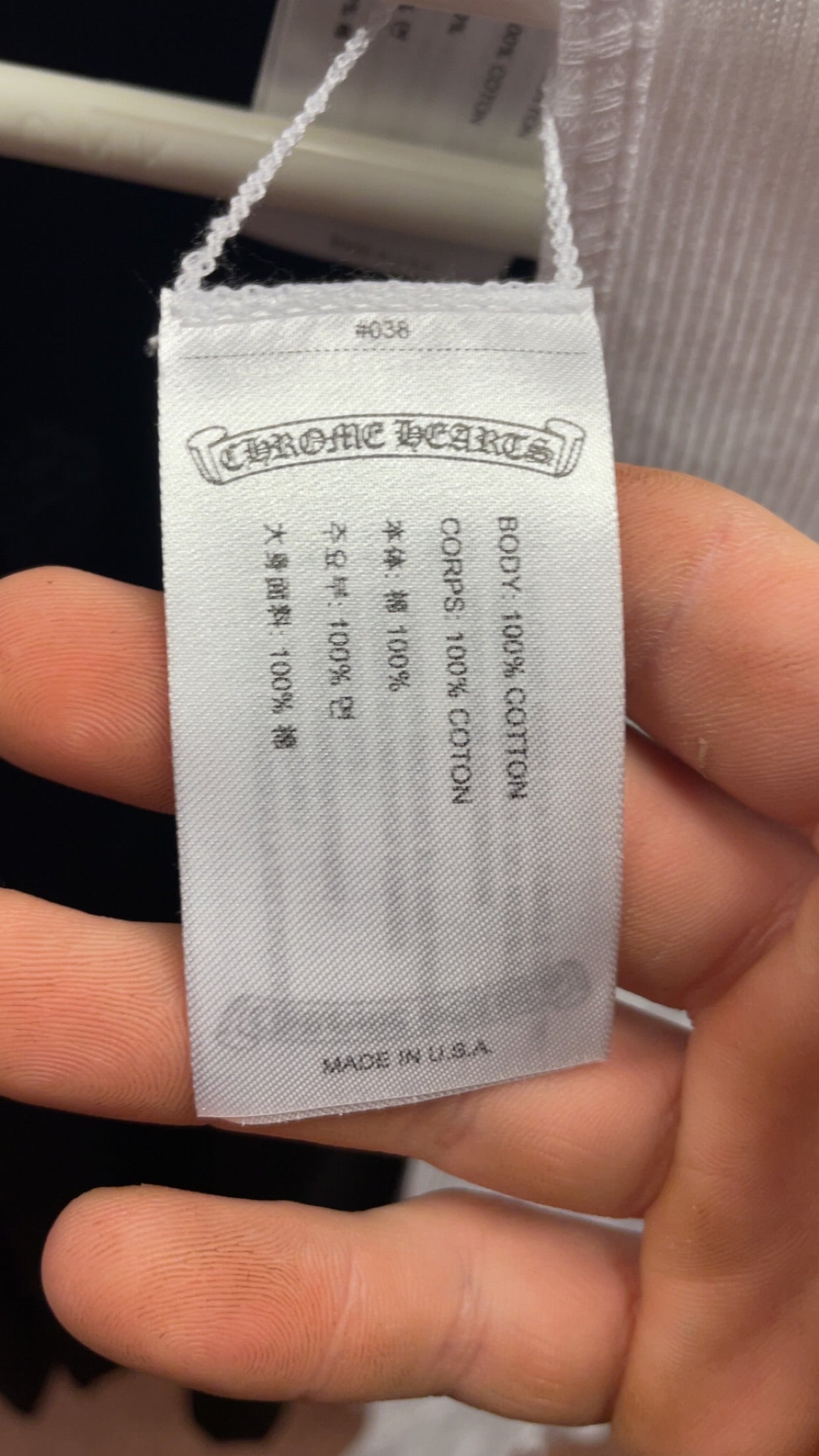 Chrome Hearts White Ribbed Tank Top / Sundress