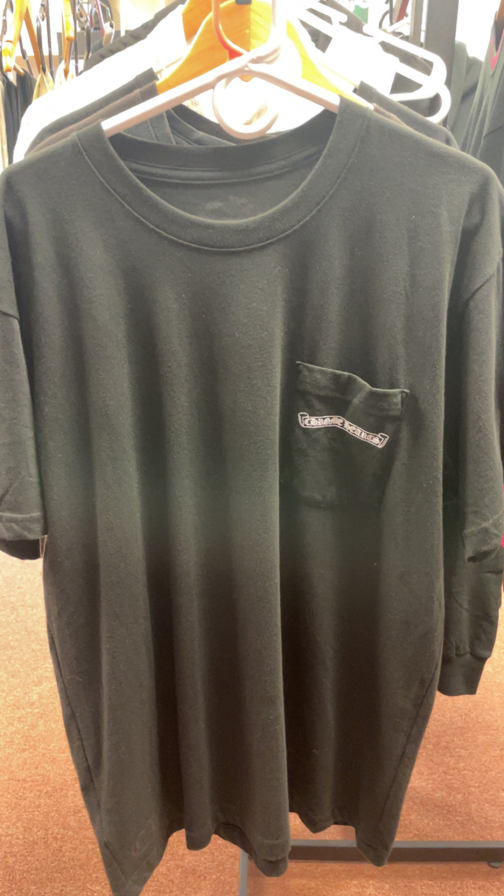 Chrome Hearts Black Logo Tee