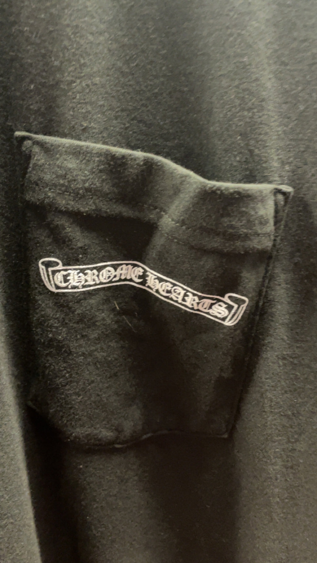 Chrome Hearts Black Logo Tee