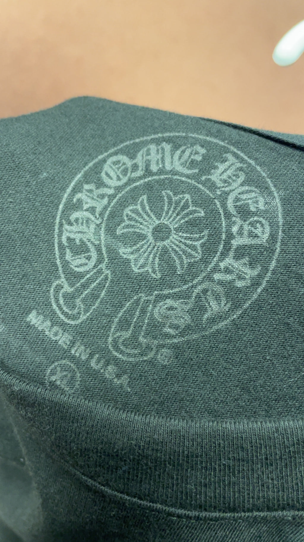Chrome Hearts Black Logo Tee