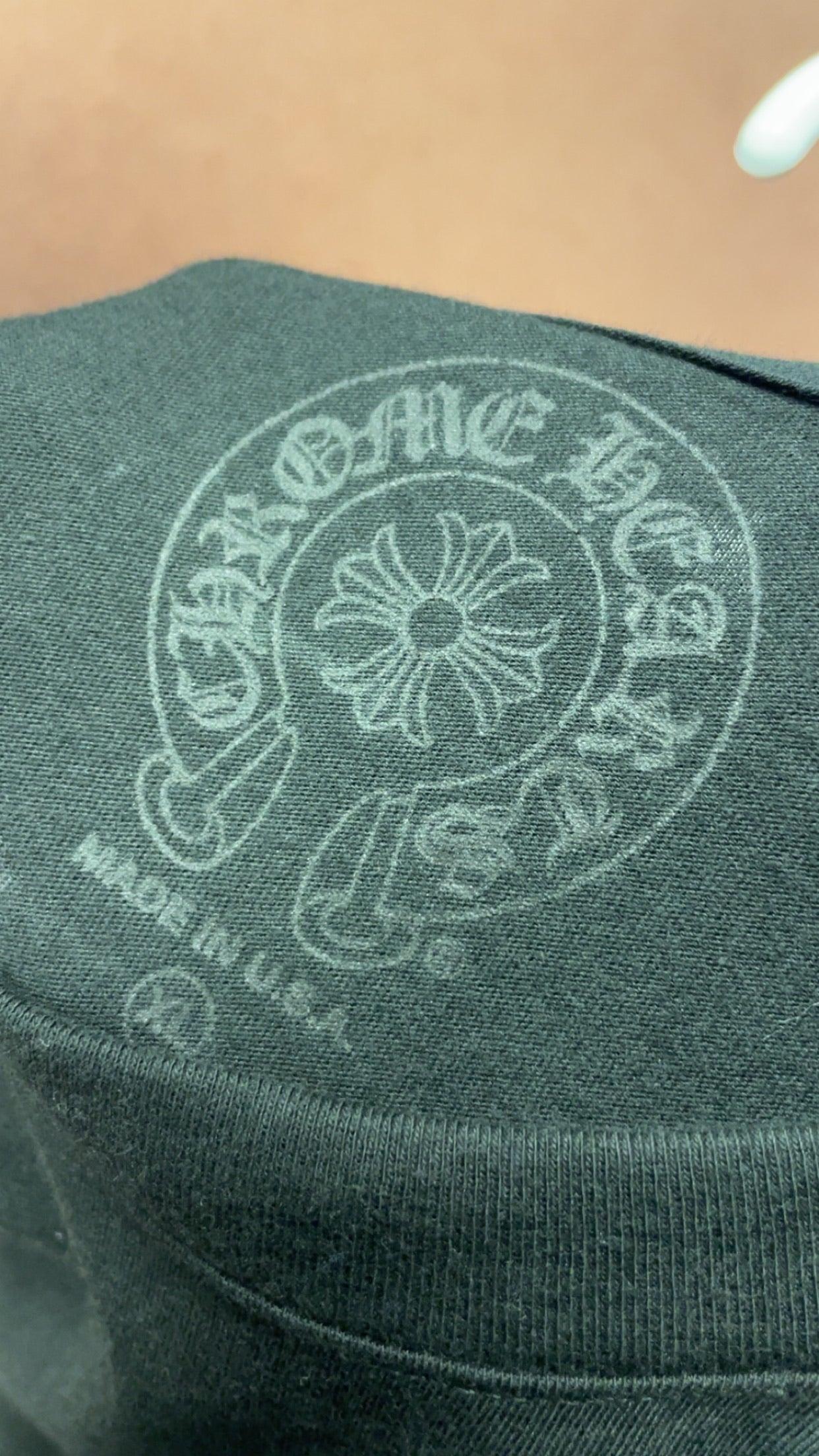 Chrome Hearts Black Logo Tee